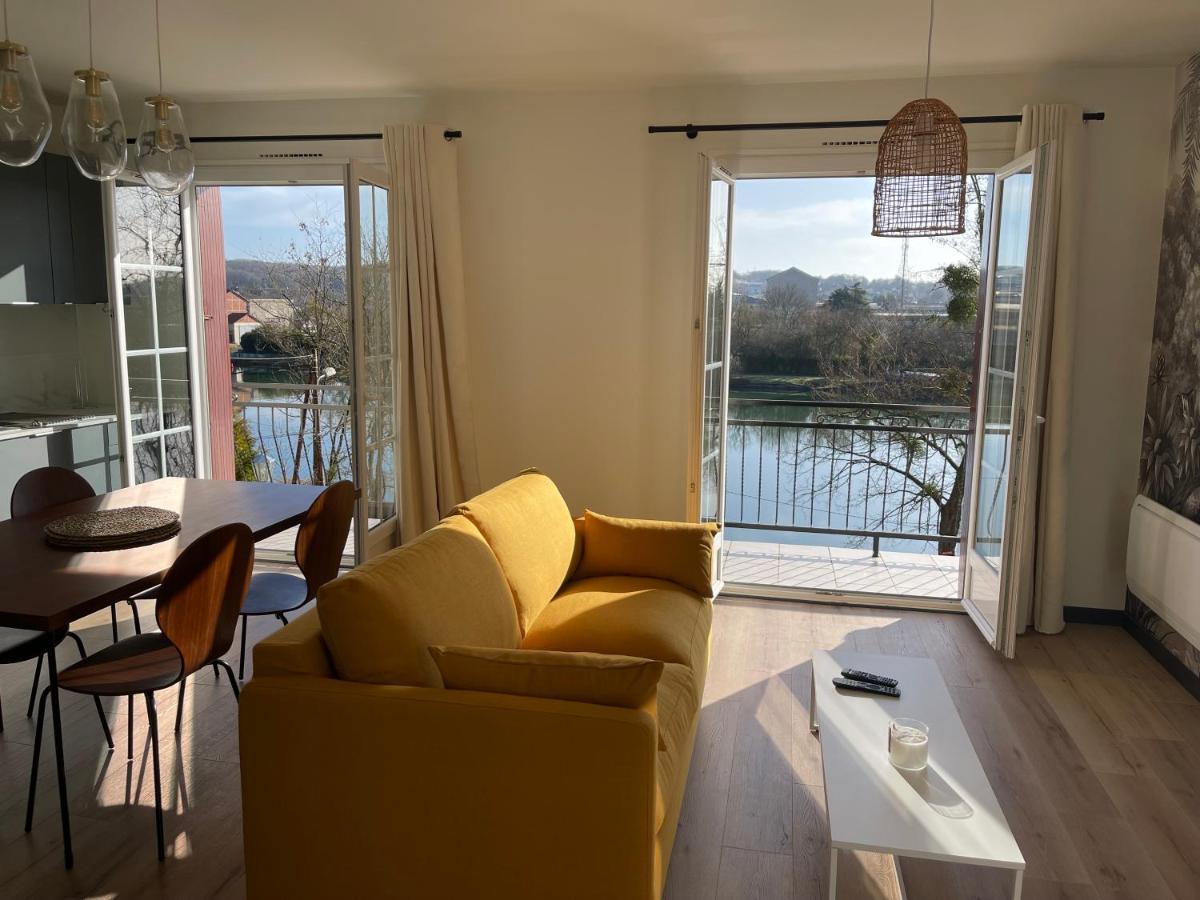 Ambiance Seine, Appartement Lumineux En Bordure De Seine - Chouette Thomery エクステリア 写真
