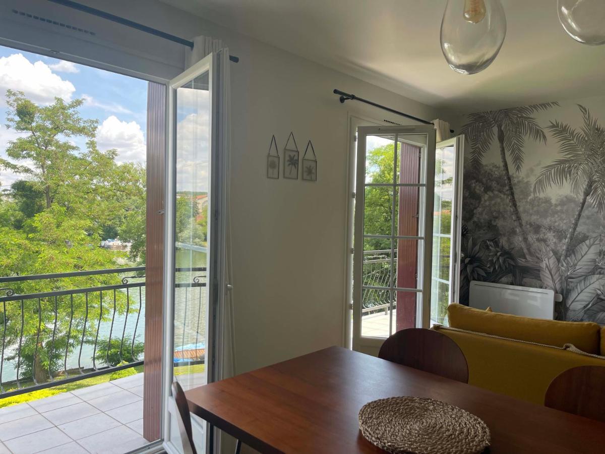 Ambiance Seine, Appartement Lumineux En Bordure De Seine - Chouette Thomery エクステリア 写真